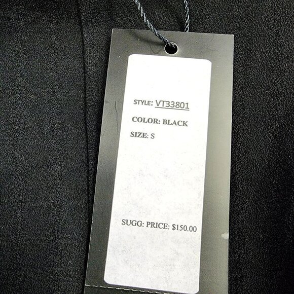 Vertigo Drop Crotch Black Harem Pants S - Picture 7 of 10